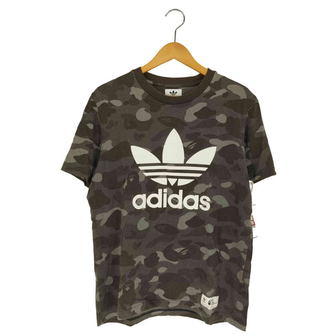 アディダスオリジナルス adidas Originals BAPE SSL TEE ロゴプリント クルーネックTシャツ メンズ O