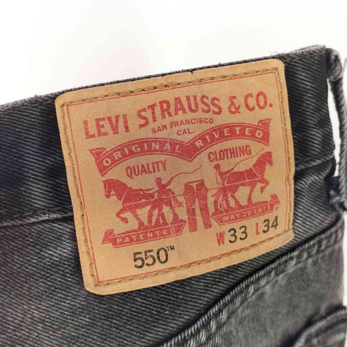 リーバイス Levis 00550-0260 ブラック デニムパンツ メンズ W33 L34