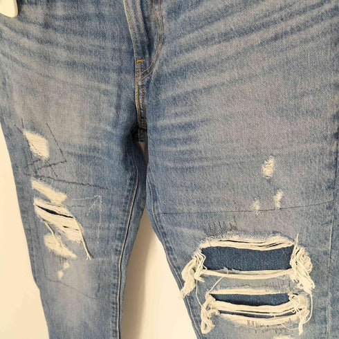 リーバイス Levis 511 Slim Fit Jeans スリムフィット ダメージ リペア加工 デニムパンツ メンズ W32 L32