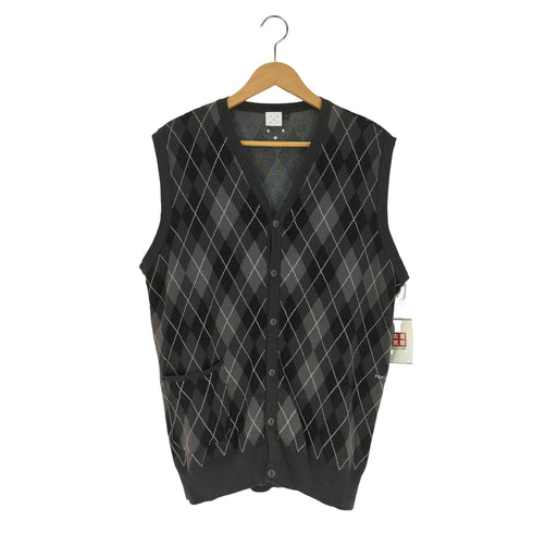 ポップトレーディングカンパニー POP TRADING COMPANY 別注 BURLINGTON VEST ニットベスト メンズ import:L