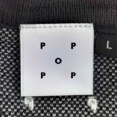 ポップトレーディングカンパニー POP TRADING COMPANY 別注 BURLINGTON VEST ニットベスト メンズ import:L