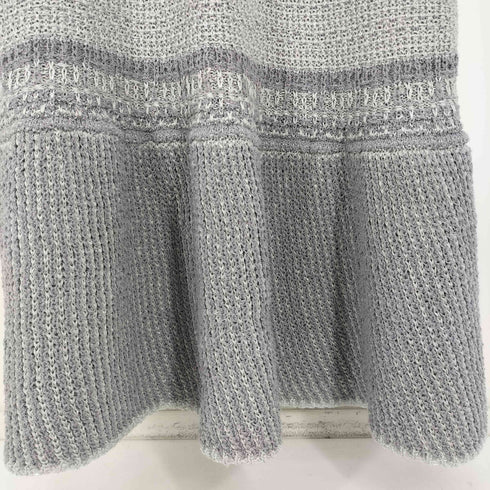 ウィルフリー willfully 23SS lame jacquard placement cami knit OP ラメ ジャガード プレイスメント キャミ ニット ワンピース レディース FREE