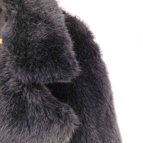ファセッタズム FACETASM LEOPARD FAUX FUR PEA COAT レオパード フェイクファー ピーコート メンズ JPN:4