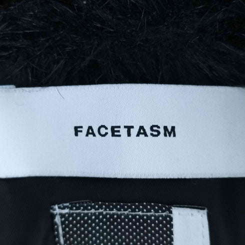 ファセッタズム FACETASM LEOPARD FAUX FUR PEA COAT レオパード フェイクファー ピーコート メンズ JPN:4