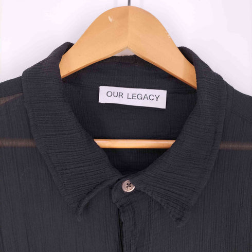 アワーレガシィー OUR LEGACY MILITARY BASE SHORTSLEEVE SHIRT ミリタリーベースシャツ メンズ 48