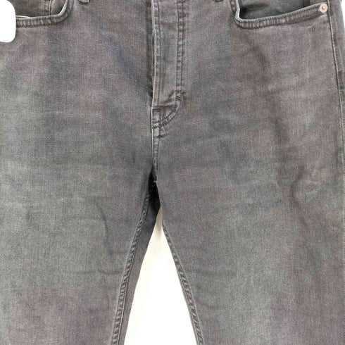 アクネストゥディオズブロコンスト Acne Studios Bla Konst River Used Blk ブラックデニムパンツ メンズ 33/32