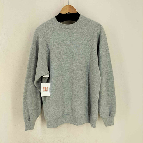 フルーツオブザルーム FRUIT OF THE LOOM USA製 seasons greetings ホースプリント ラグランスウェット メンズ import:L