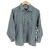 クイックシルバー Quiksilver チェック オープンカラー コットン ネルシャツ メンズ import:M
