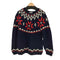 ジャンセン jantzen 韓国製 ノルディック クルーネックニット メンズ import:M