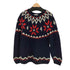 ジャンセン jantzen 韓国製 ノルディック クルーネックニット メンズ import:M