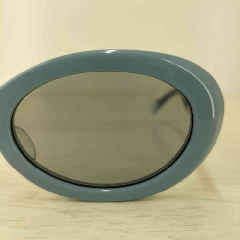 BLANC.. BE006 SOFTBLUE M.GRY オーバルサングラス メンズ 53▫20-145