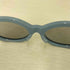 BLANC.. BE006 SOFTBLUE M.GRY オーバルサングラス メンズ 53▫20-145