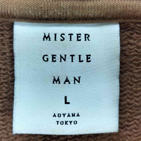ミスタージェントルマン MR.GENTLEMAN プルオーバーパーカー メンズ JPN:L