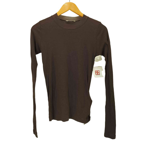 オーラリー AURALEE HIGH GAUGE SHEER RIB L/S TEE レディース JPN:1