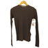 オーラリー AURALEE HIGH GAUGE SHEER RIB L/S TEE レディース JPN:1