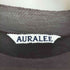 オーラリー AURALEE HIGH GAUGE SHEER RIB L/S TEE レディース JPN:1