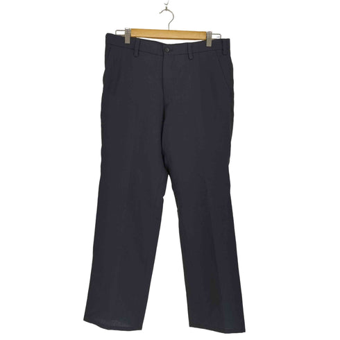 イッセイミヤケ ISSEY MIYAKE ウールノータックスラックスパンツ メンズ JPN:2