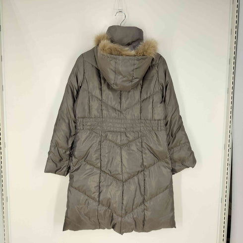 カーラ Cara フォックスファー付 フーデッドダウンコート レディース JPN:M