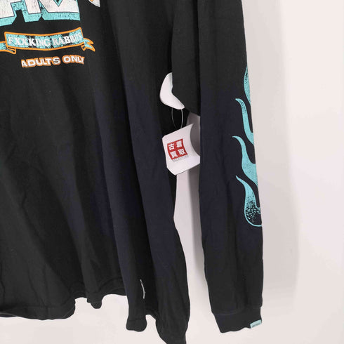 エフアールツー FR2 L/S TEE ファイヤーパターン ロングスリーブTシャツ メンズ