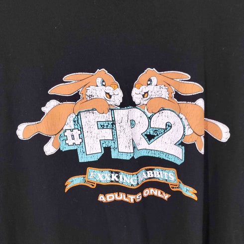 エフアールツー FR2 L/S TEE ファイヤーパターン ロングスリーブTシャツ メンズ