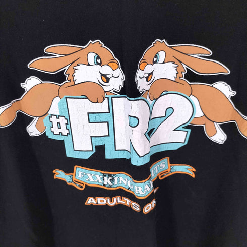 エフアールツー FR2 L/S TEE ファイヤーパターン ロングスリーブTシャツ メンズ