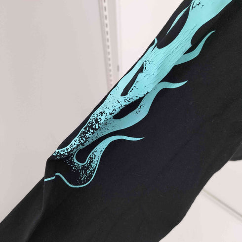 エフアールツー FR2 L/S TEE ファイヤーパターン ロングスリーブTシャツ メンズ