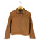 POUR LA FRIME シープレザー ジップアップジャケット レディース