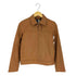 POUR LA FRIME シープレザー ジップアップジャケット レディース