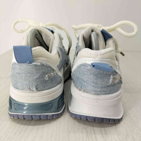 UNCOMMON DENIM SNEAKERS 厚底スニーカー デニム 韓国 レディース 4
