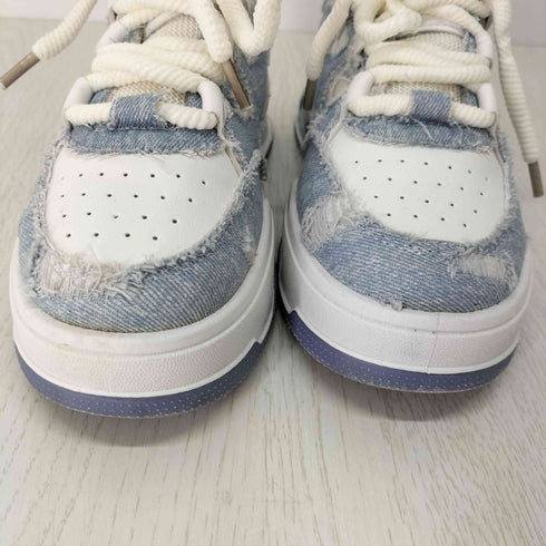 UNCOMMON DENIM SNEAKERS 厚底スニーカー デニム 韓国 レディース 4