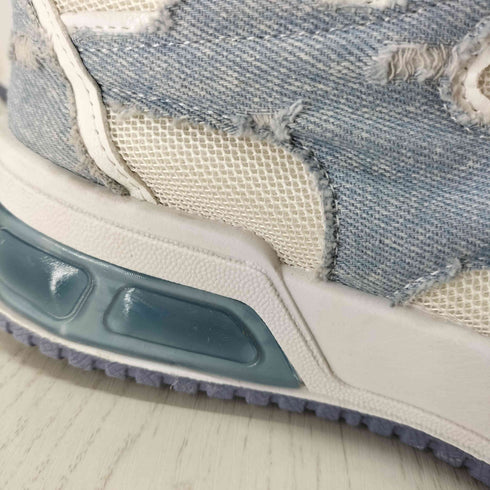 UNCOMMON DENIM SNEAKERS 厚底スニーカー デニム 韓国 レディース 4