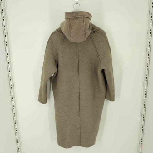 ZIA WOMAN フーデッドコート ジャケット スナップボタン レディース