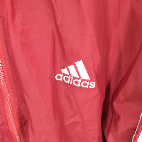 アディダス adidas 90-2000s パフォーマンスロゴ ナイロンジャケット バックビッグ刺繍 メンズ JPN:L