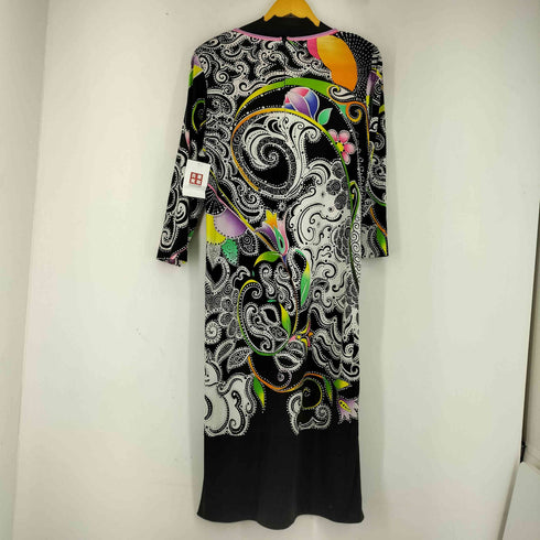 レオナール LEONARD L/S 花柄ワンピース レディース import:M