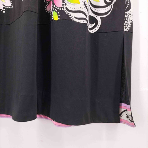 レオナール LEONARD L/S 花柄ワンピース レディース import:M