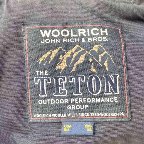 ウールリッチ WOOLRICH 14AW TETON BLIZZARD PARKA テトン ブリザード パーカー メンズ XXS