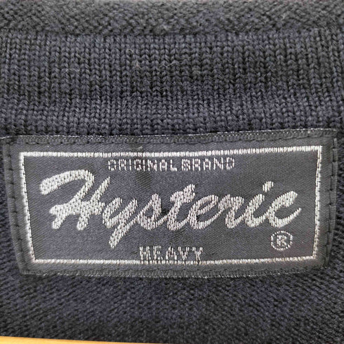ヒステリックグラマー HYSTERIC GLAMOUR ノースリーブスカルニット Y2K レディース FREE
