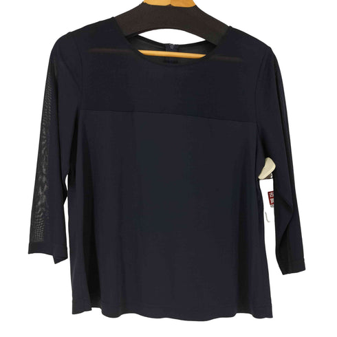 レオナール LEONARD L/S シアーブラウス レディース LL