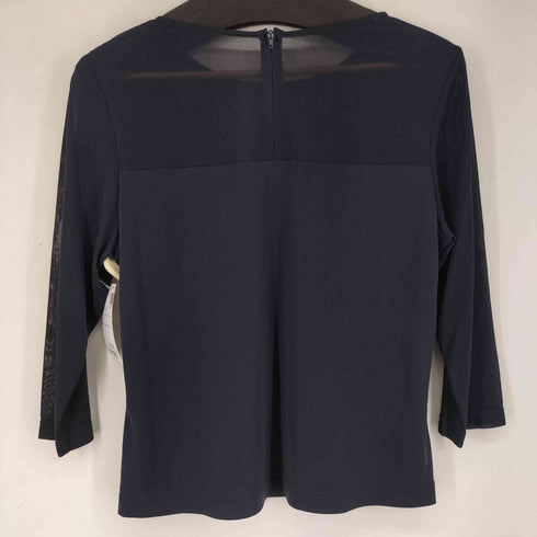 レオナール LEONARD L/S シアーブラウス レディース LL