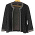 レオナール LEONARD L/S 総柄シルク混カーディガン レディース LL
