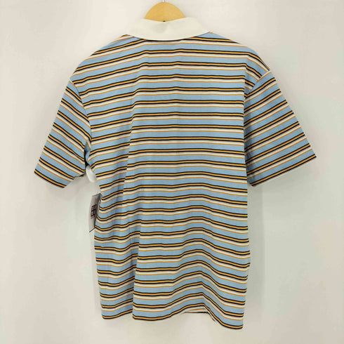 アディダスオリジナルス adidas Originals 80s オーバーサイズ ストライプ ポロシャツ レディース import:XS