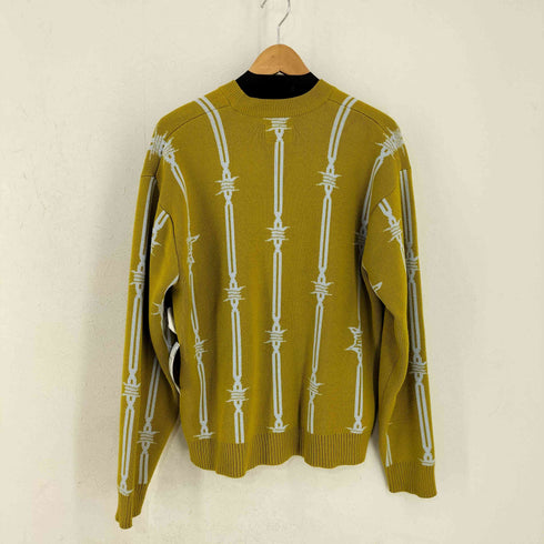 ハフ HUF 24SS BARBED WIRE CARDIGAN バーブッドワイヤーカーディガン メンズ JPN:S