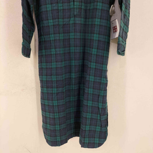 エルエルビーン L.L.Bean チェック ロングパジャマシャツ メンズ import:S