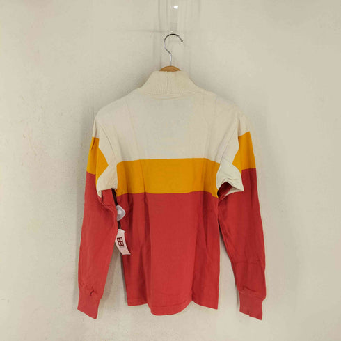 エルエルビーン L.L.Bean USA製 ボーダー ハイネックスウェット メンズ import:XS
