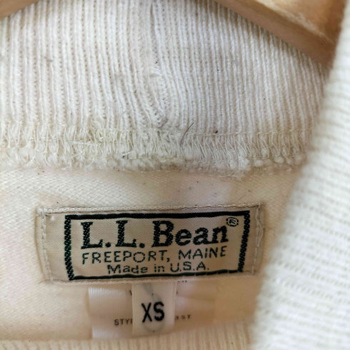 エルエルビーン L.L.Bean USA製 ボーダー ハイネックスウェット メンズ import:XS