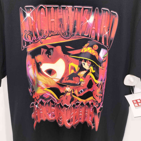 コスパ COSPA このすば めぐみん クルーネックTシャツ メンズ JPN:XL