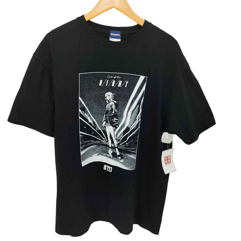コスパ COSPA よふかしのうた アニメ クルーネックTシャツ メンズ import:XL