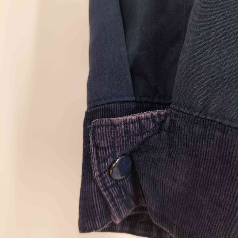 Obermeyer 香港製 アクションプリーツ コーデュロイ切替 スイングトップ ジャケット メンズ JPN:L