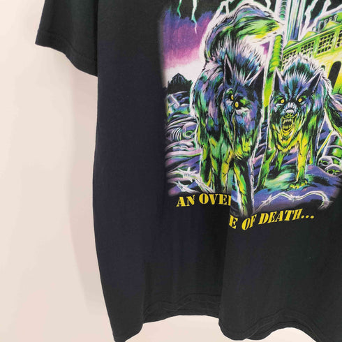 フルーツオブザルーム FRUIT OF THE LOOM 前面プリント クルーネック バンドTシャツ メンズ import:XL