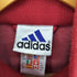 アディダス adidas 90S 万国旗タグ パフォーマンスロゴ刺繍 ジップアップジャージ レディース import:L
